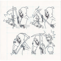 &quot;Grim Job&quot; Drawing