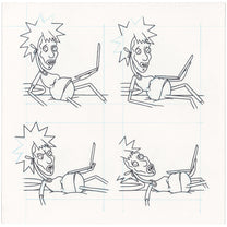 &quot;Drifting Down Stream&quot; Drawing