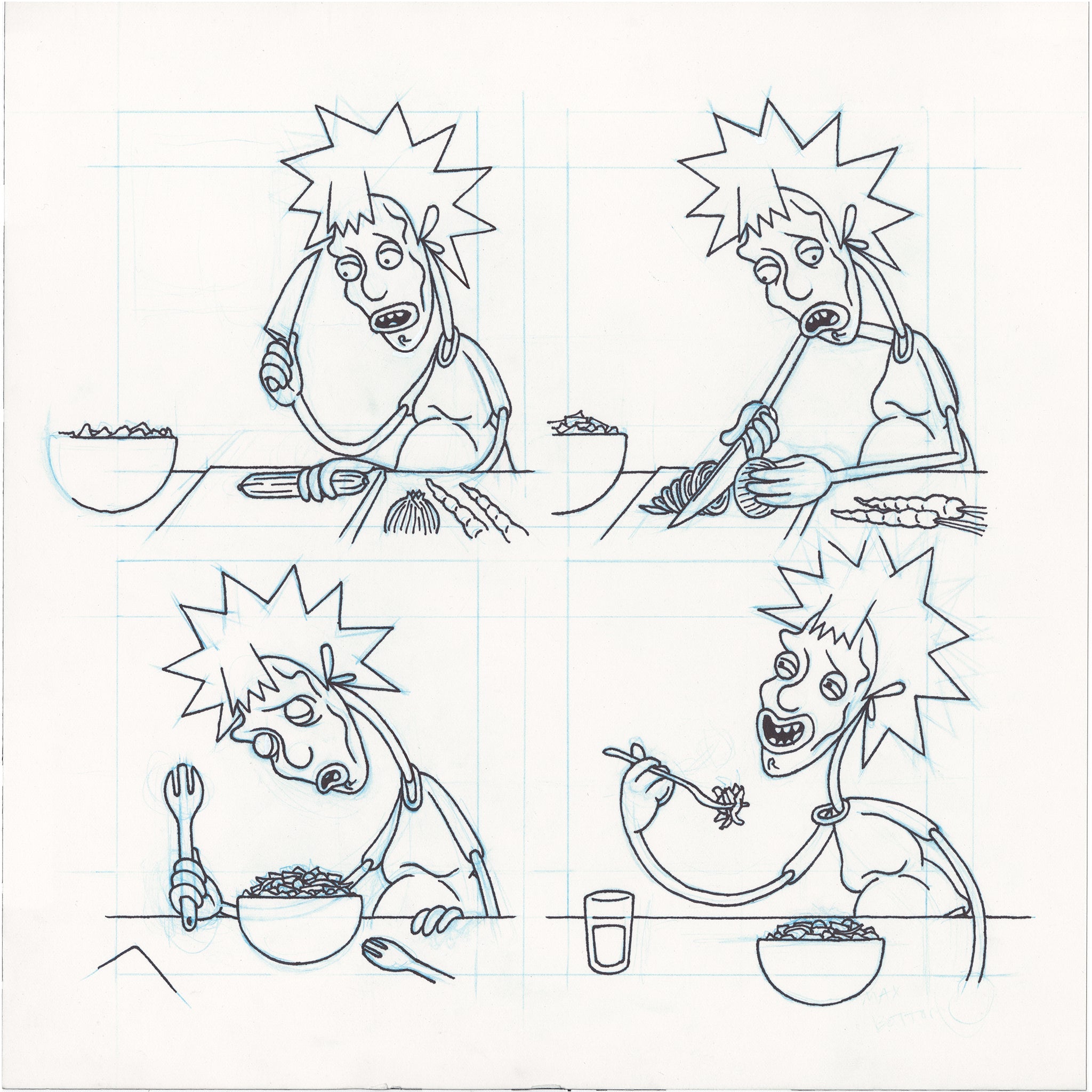 &quot;Healthy Freak-Out&quot; Drawing