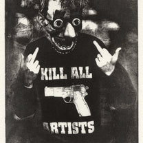 &quot;Hater&quot; Intaglio Print