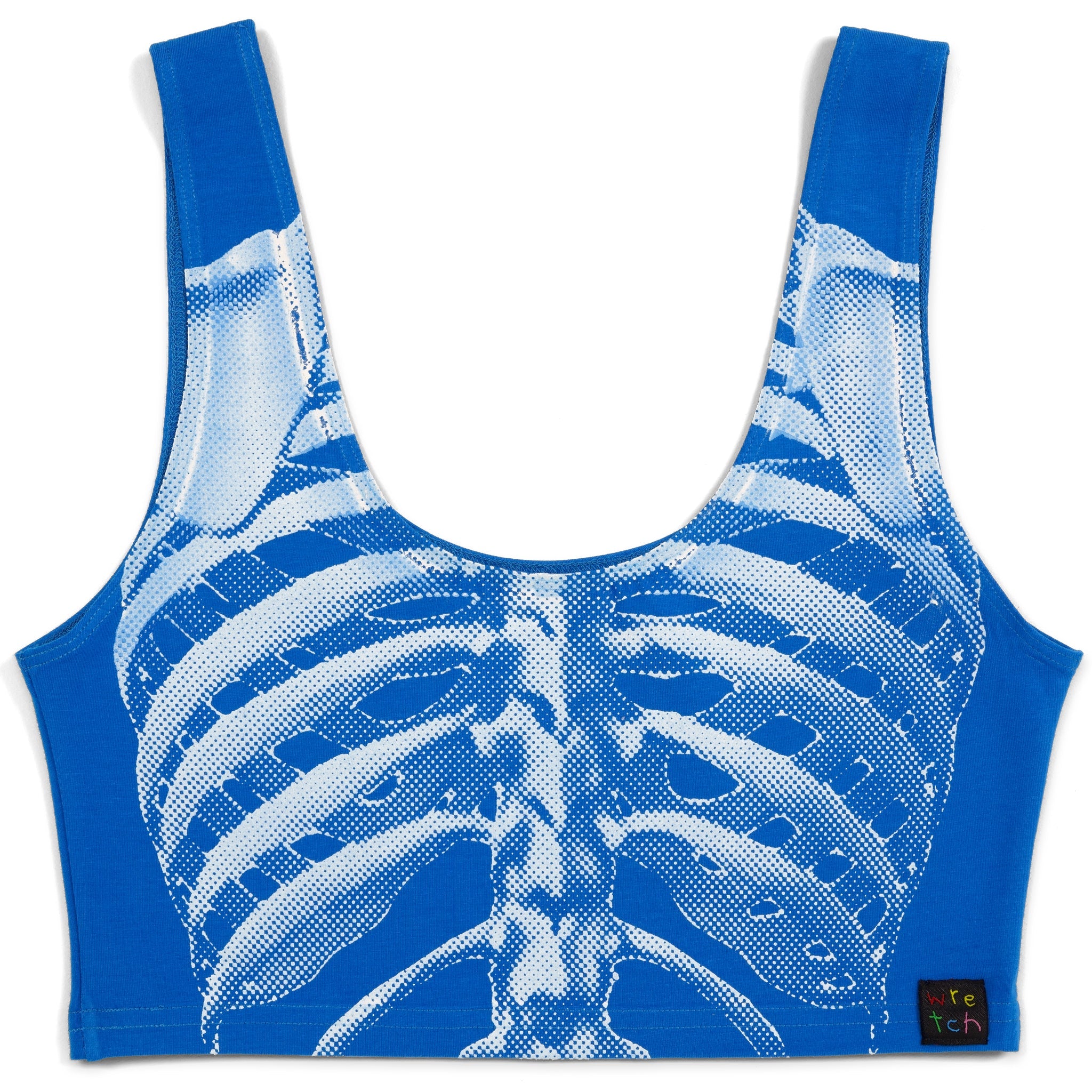 SkeleCrop Tank [Royal Blue]