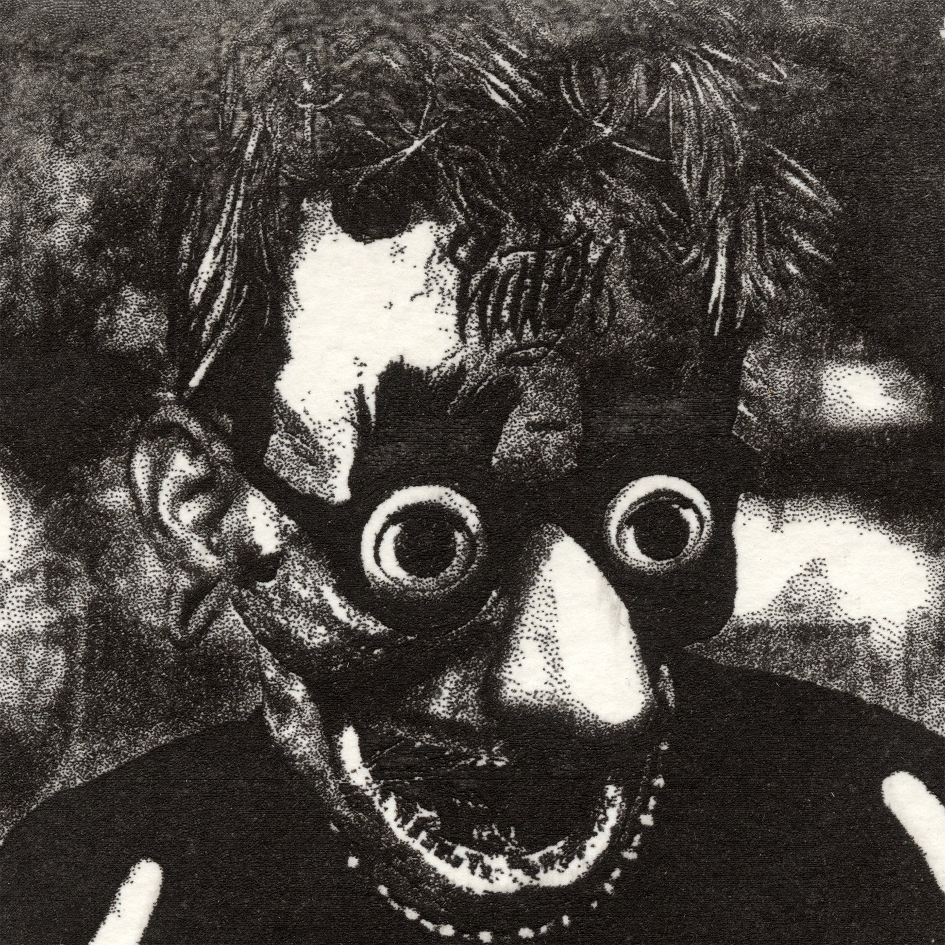 &quot;Hater&quot; Intaglio Print