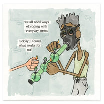 &quot;all gas no breaks&quot; Print