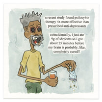 &quot;psycho(not)&quot; Print