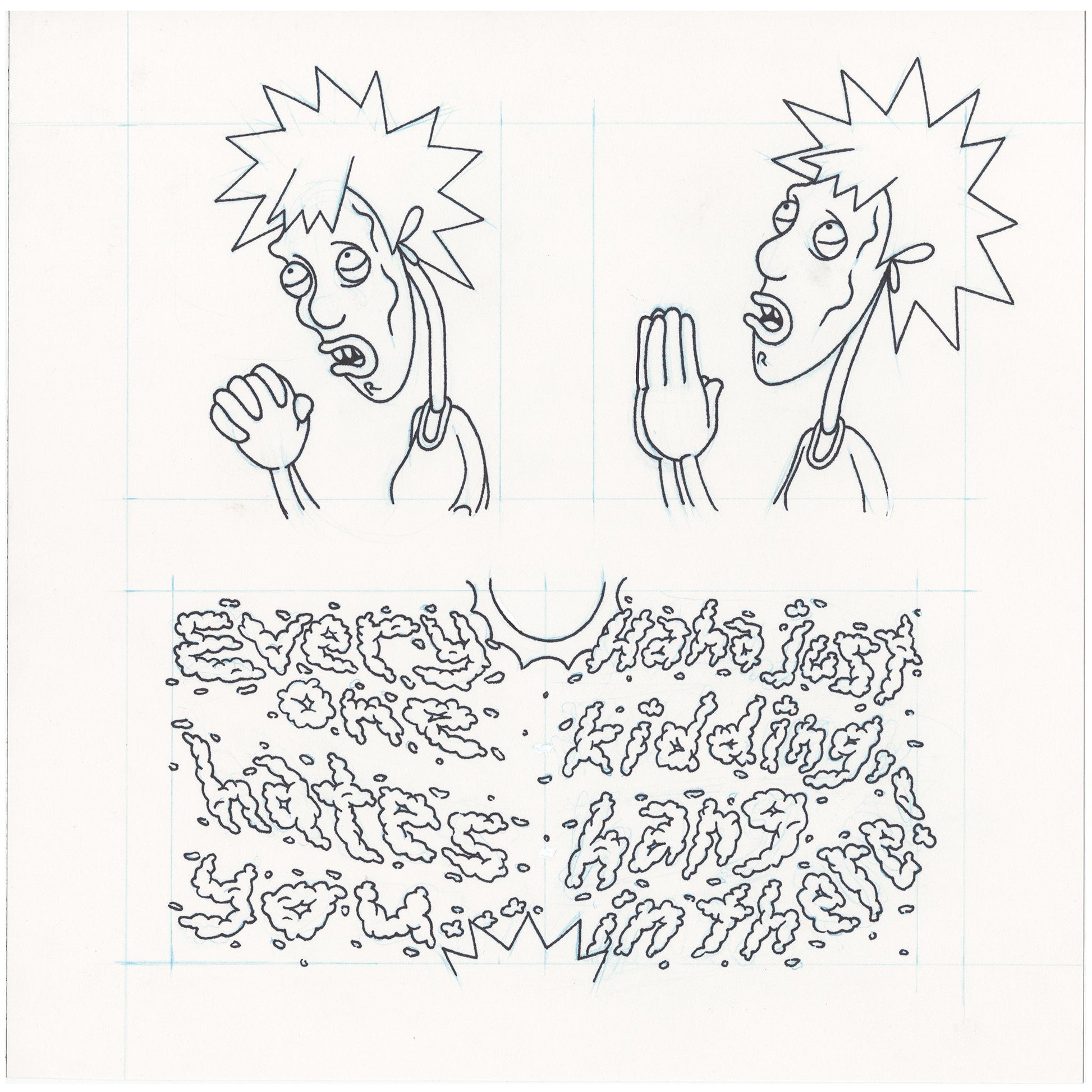 &quot;Cloudy Day&quot; Drawing