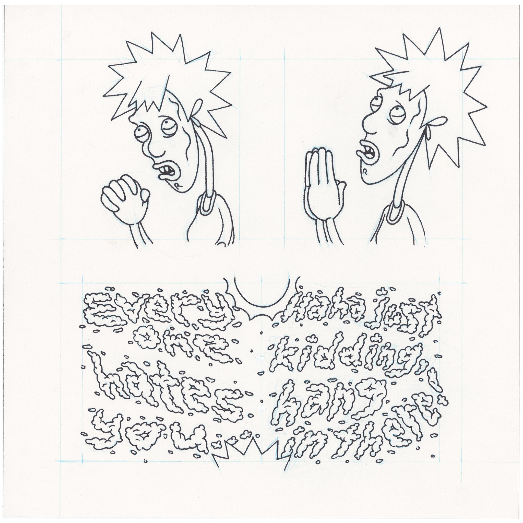 &quot;Cloudy Day&quot; Drawing