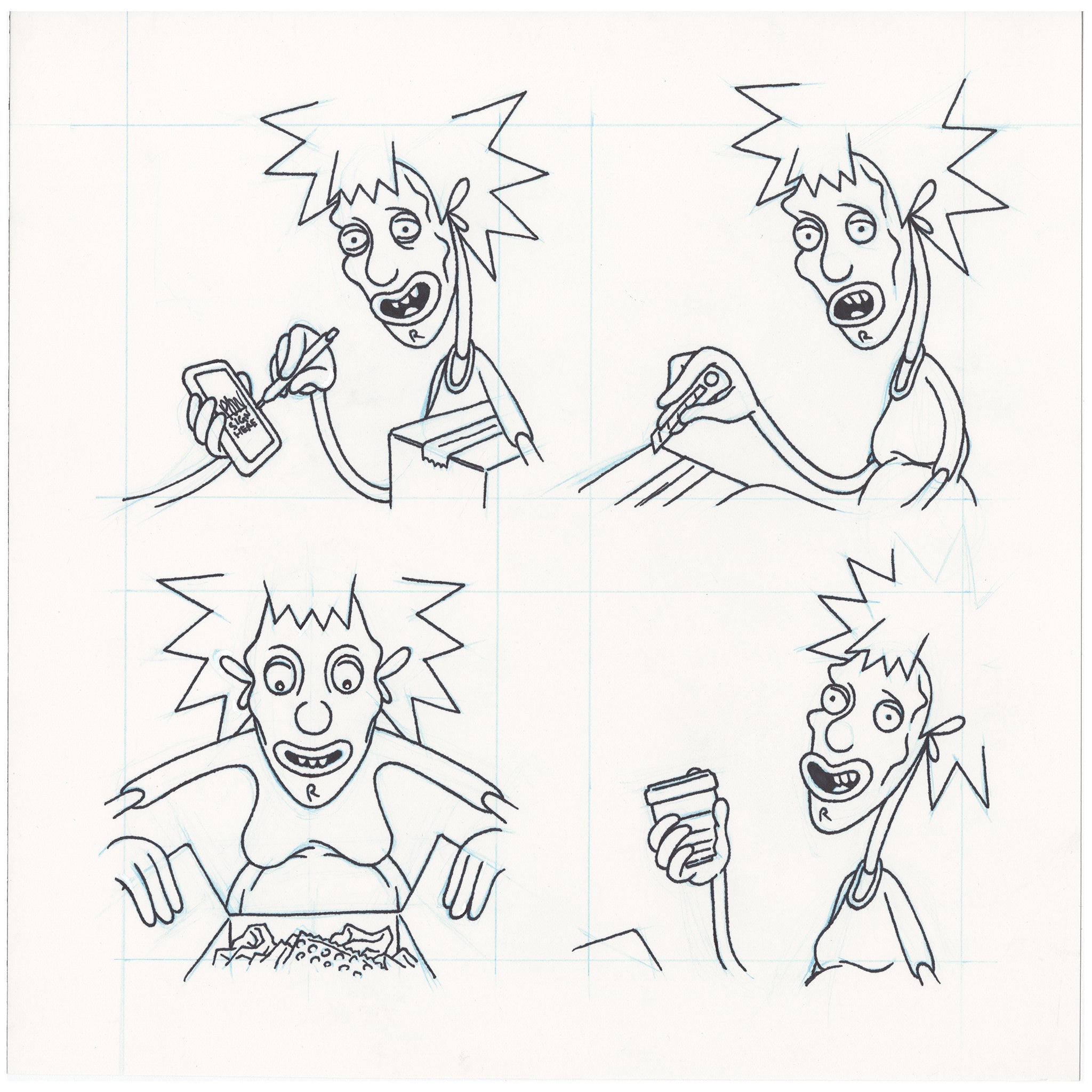 &quot;Amazin&#39; Myself&quot; Drawing