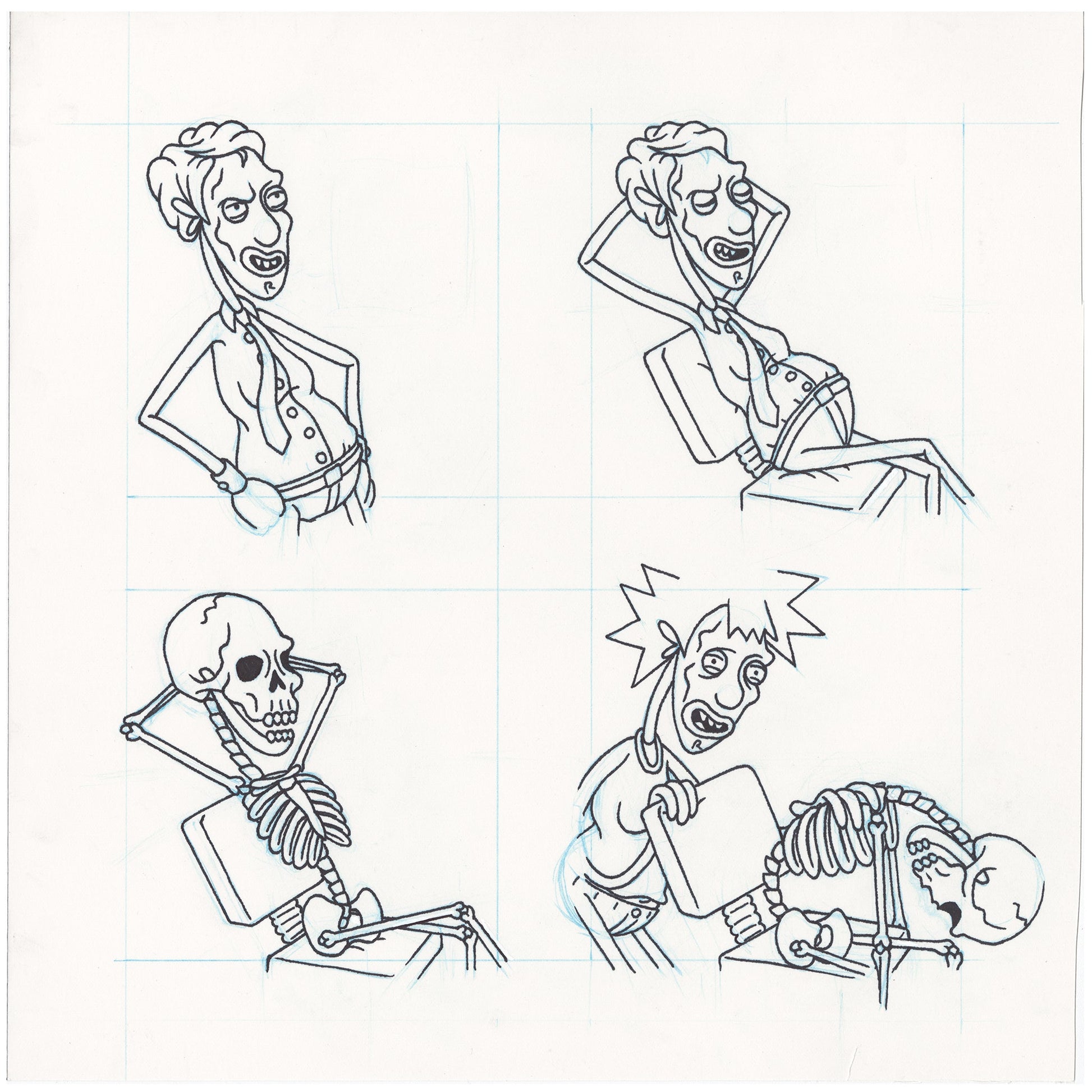 &quot;Dead Joke&quot; Drawing