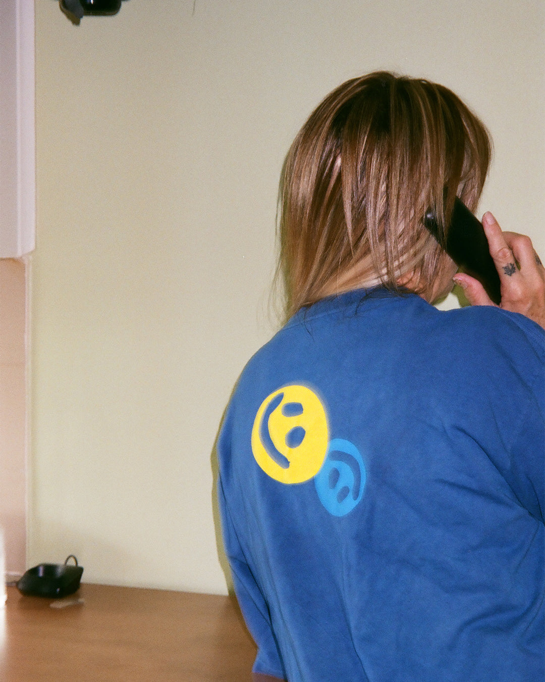 Evil Smiley Tee [Berry]