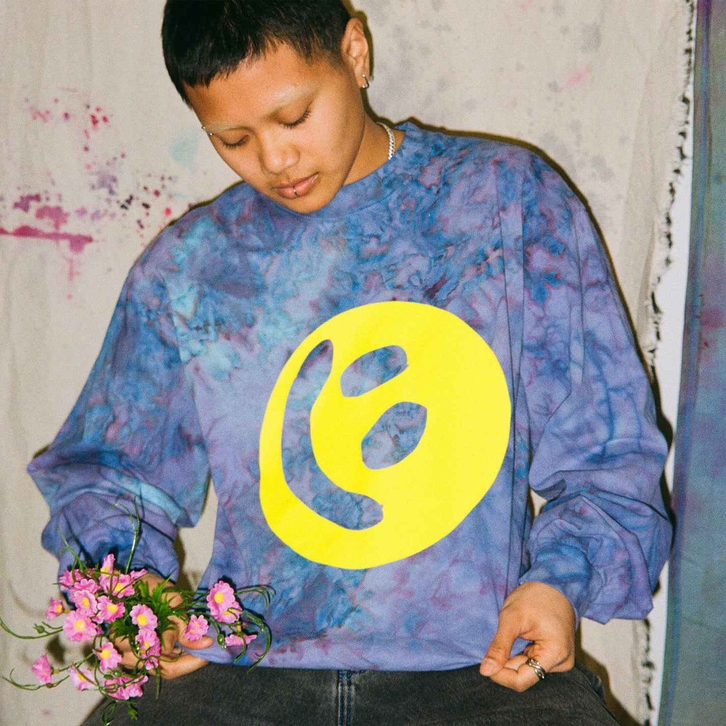 Big Smiley Longsleeve [Violet]