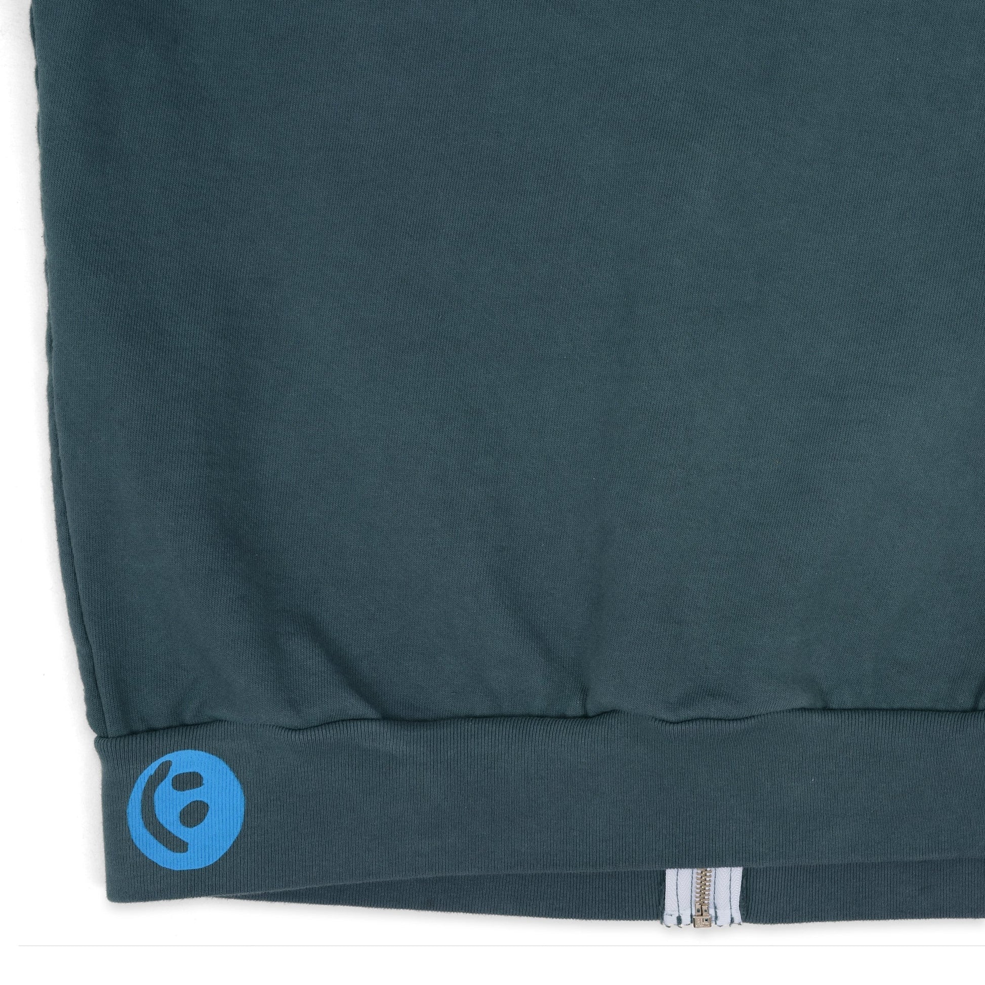 Big Smiley Zip Hoodie [Canard]