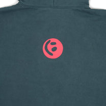 Big Smiley Zip Hoodie [Canard]