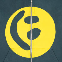 Big Smiley Zip Hoodie [Canard]
