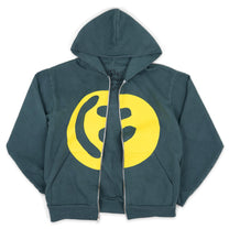 Big Smiley Zip Hoodie [Canard]