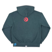Big Smiley Zip Hoodie [Canard]