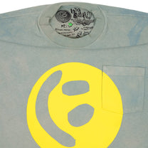 Big Smiley Pocket Tee [Sage]