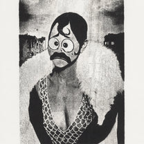 &quot;Cry Baby&quot; Woodblock Print