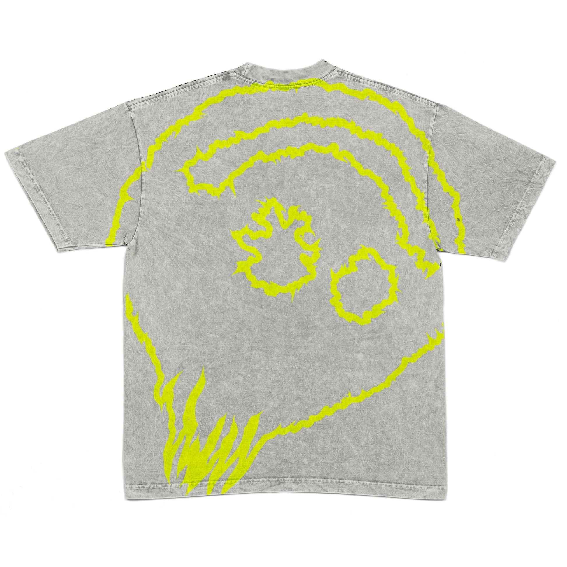 Cracked Smiley Tee [Limestone]