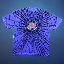 Cracked Smiley Tee [Limestone]