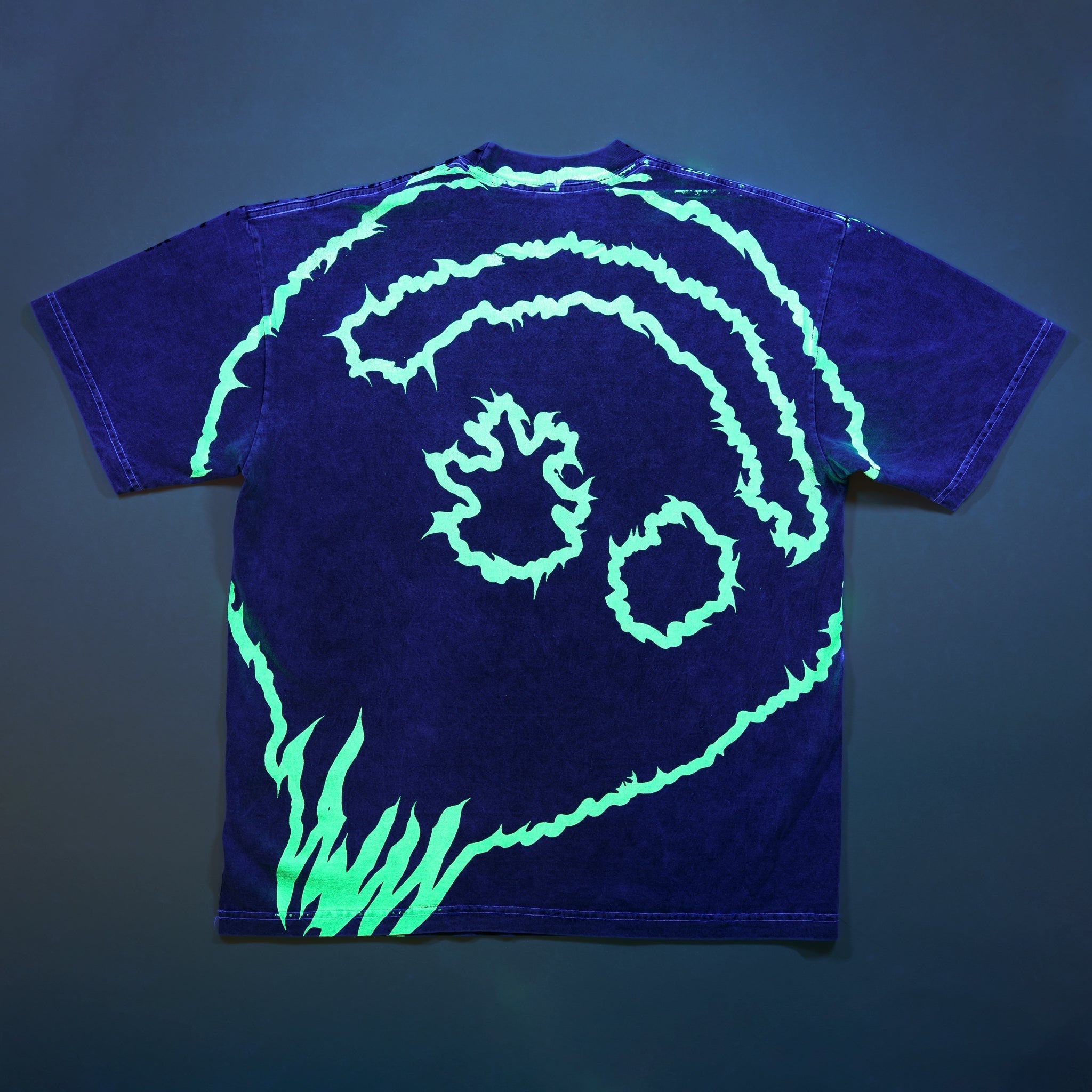 Cracked Smiley Tee [Matcha]