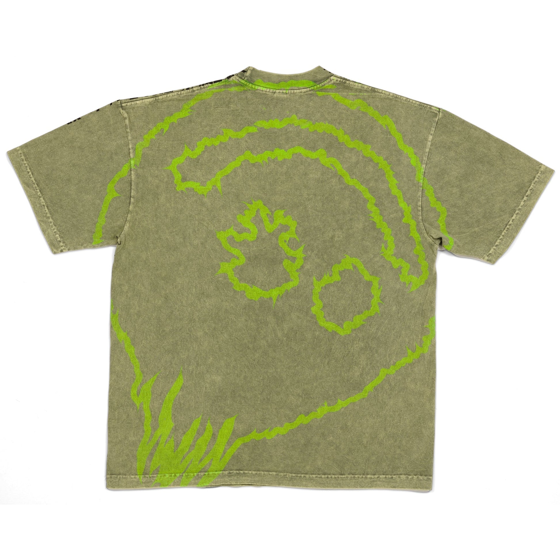 Cracked Smiley Tee [Matcha]
