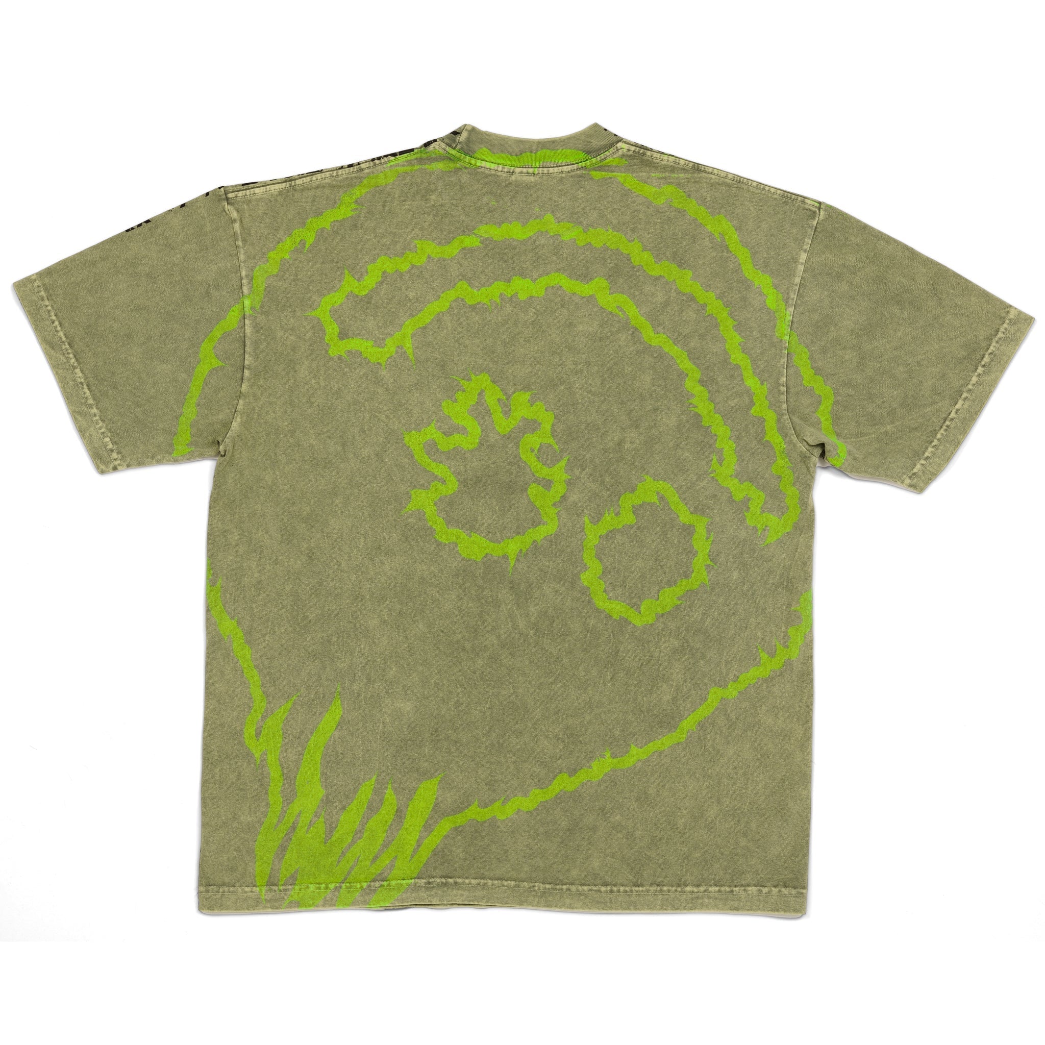 Cracked Smiley Tee [Matcha]