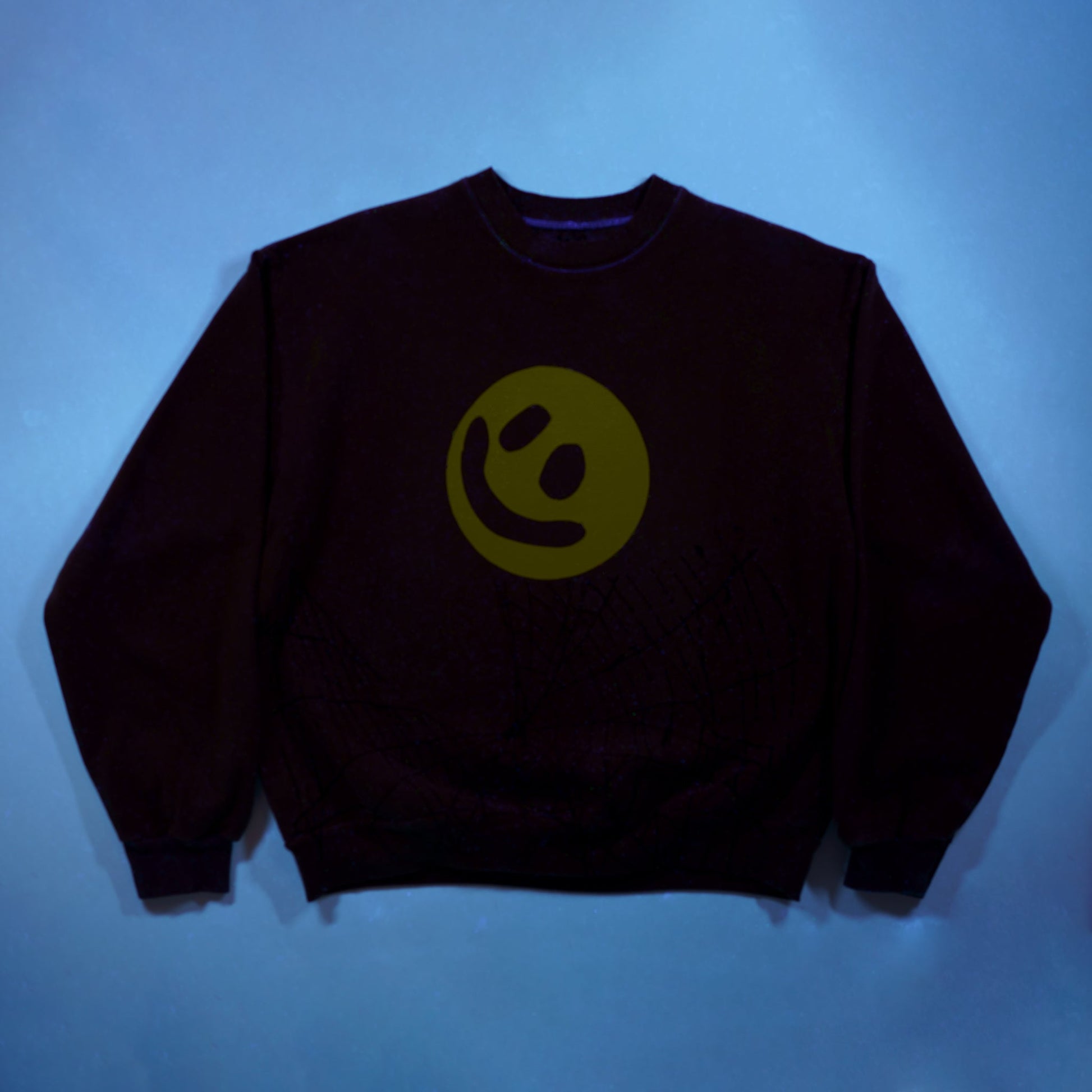 Big Smiley Crewneck [Army]