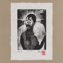 &quot;Cry Baby&quot; Woodblock Print