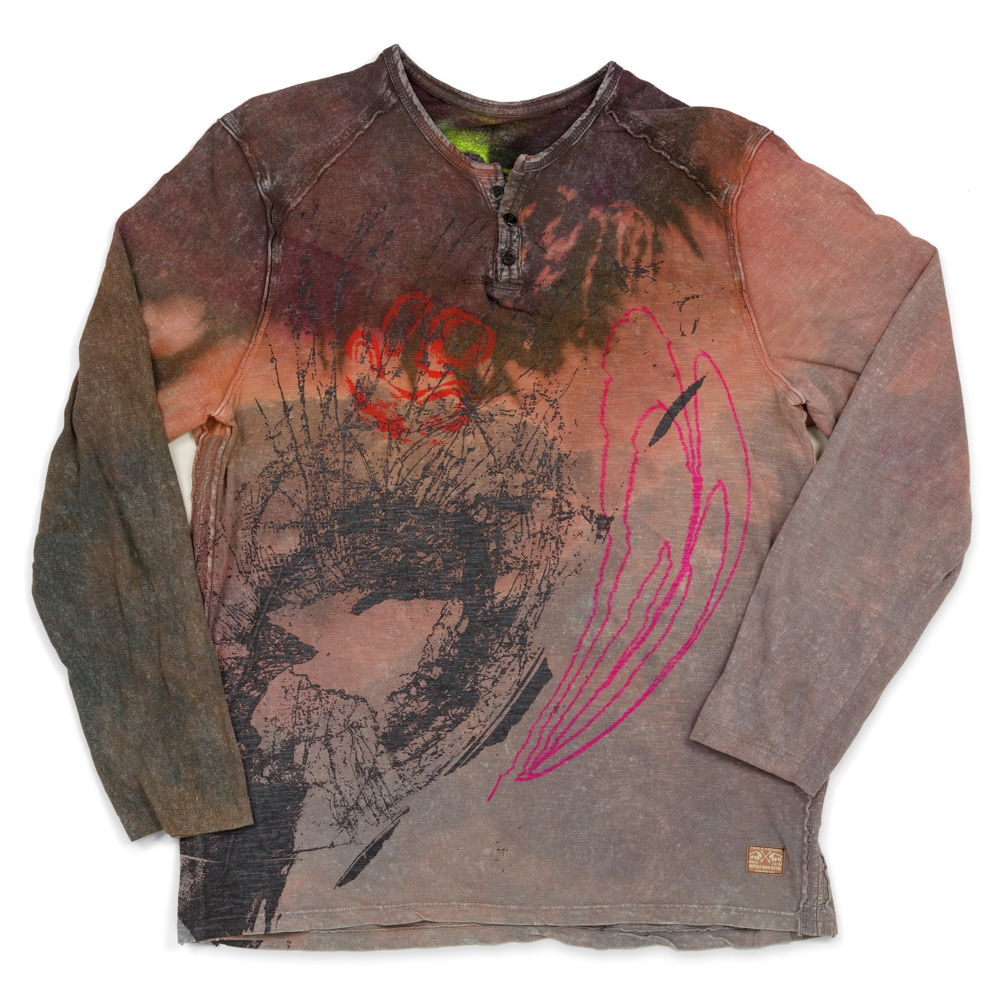 DD_cycle-054 &quot;Heart&quot; LS Shirt [Medium]