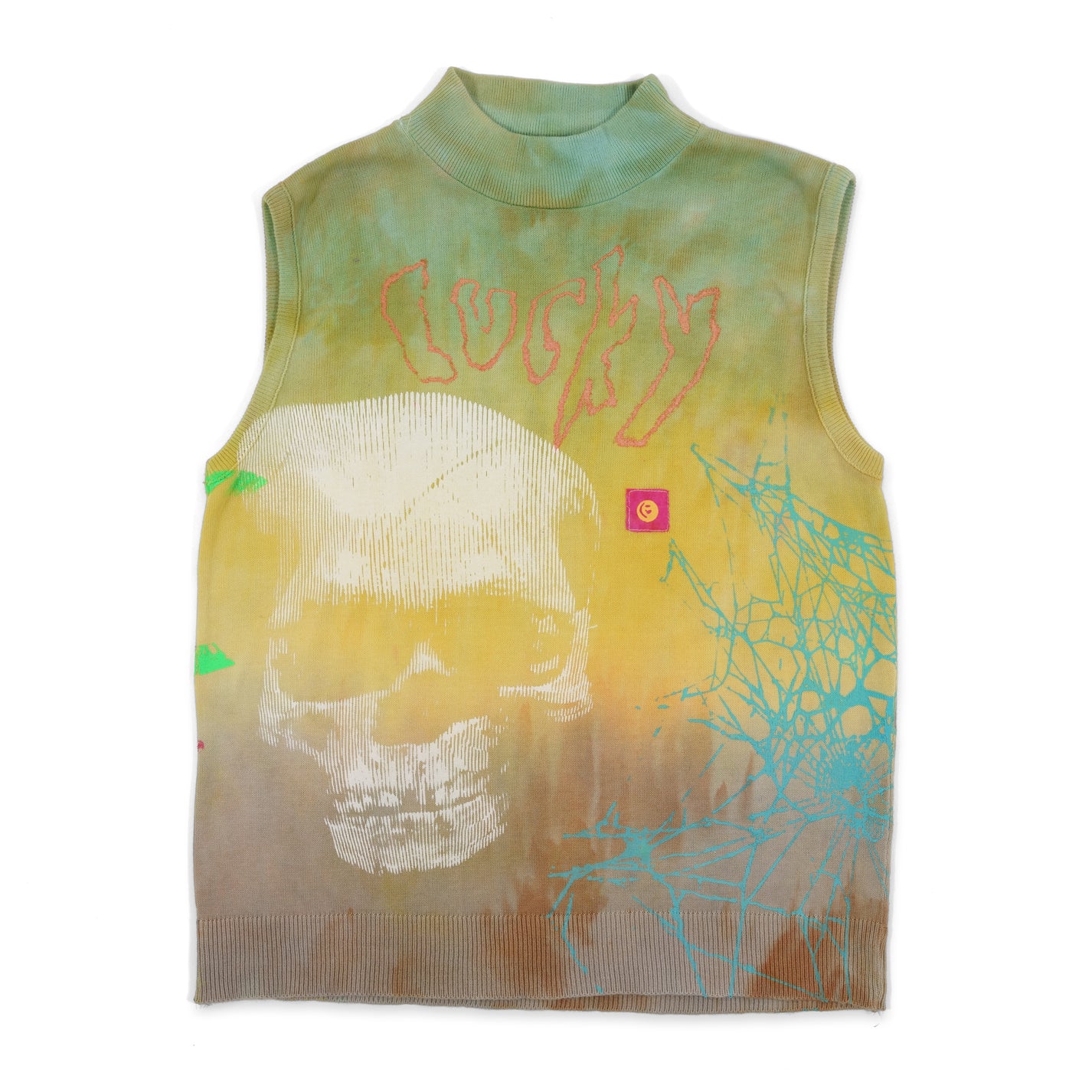 DD_cycle-011 &quot;Stay Lucky&quot; Knit Vest [Small]