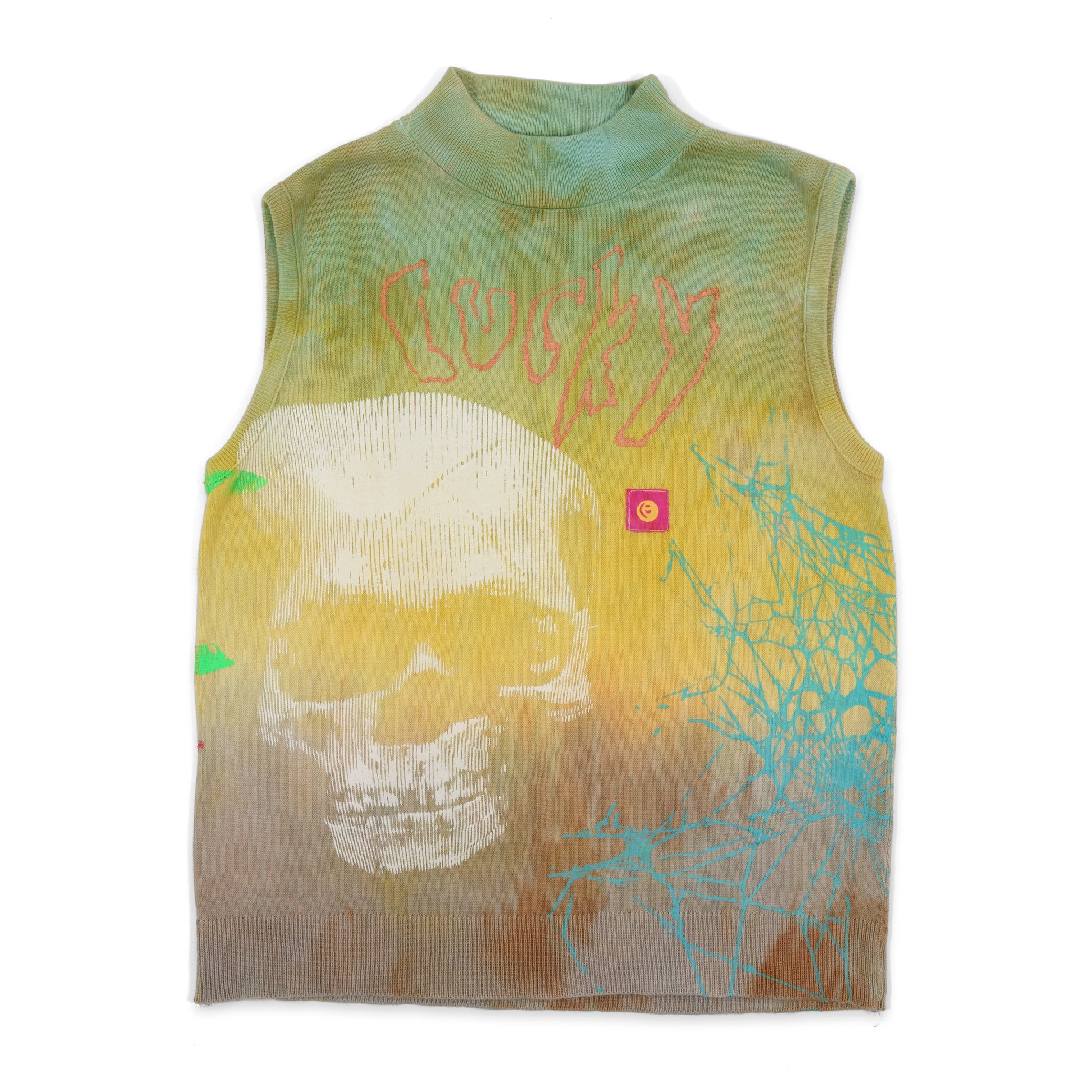 DD_cycle-011 &quot;Stay Lucky&quot; Knit Vest [Small]