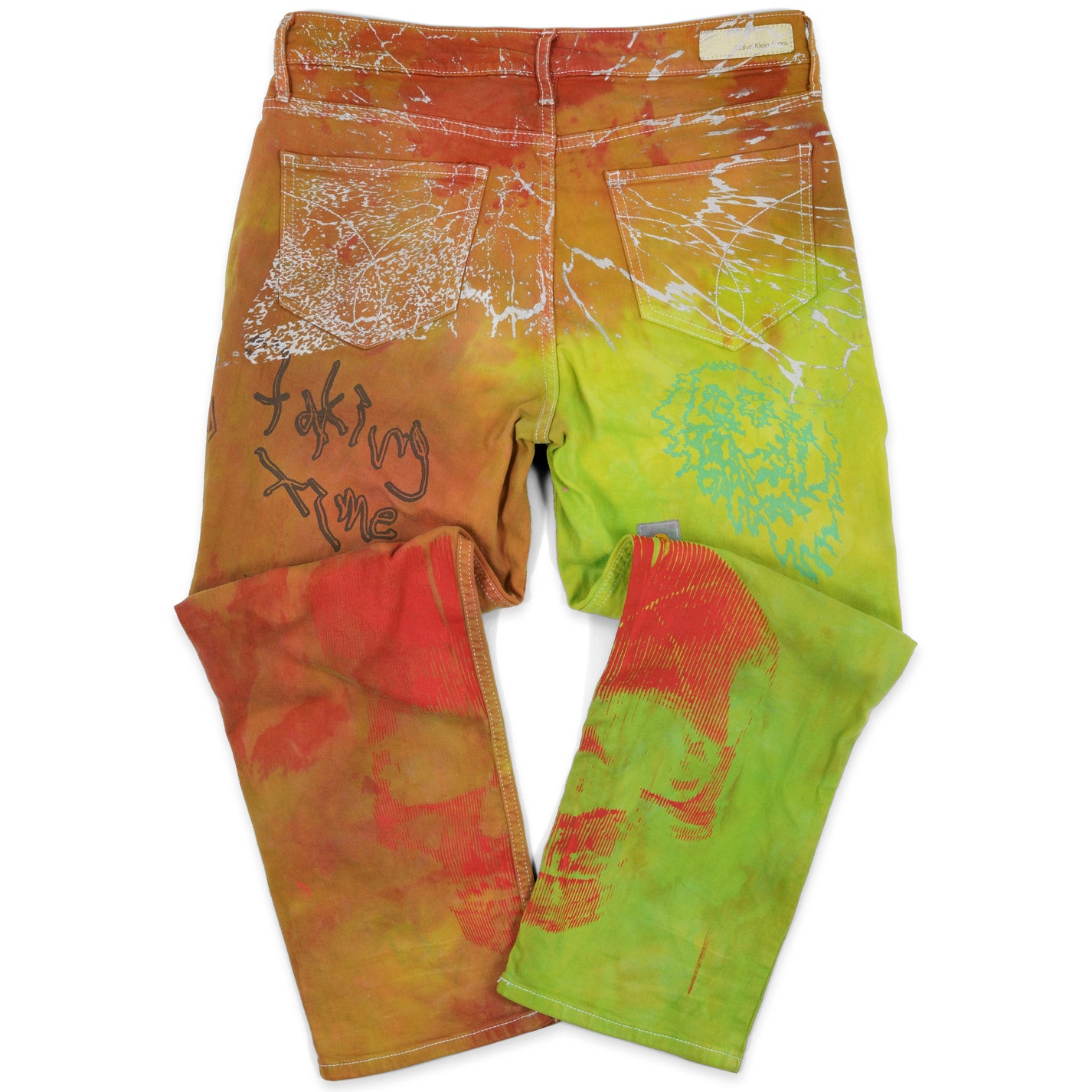 DD_cycle-005 &quot;Taking Time&quot; Capri Jeans [29W]