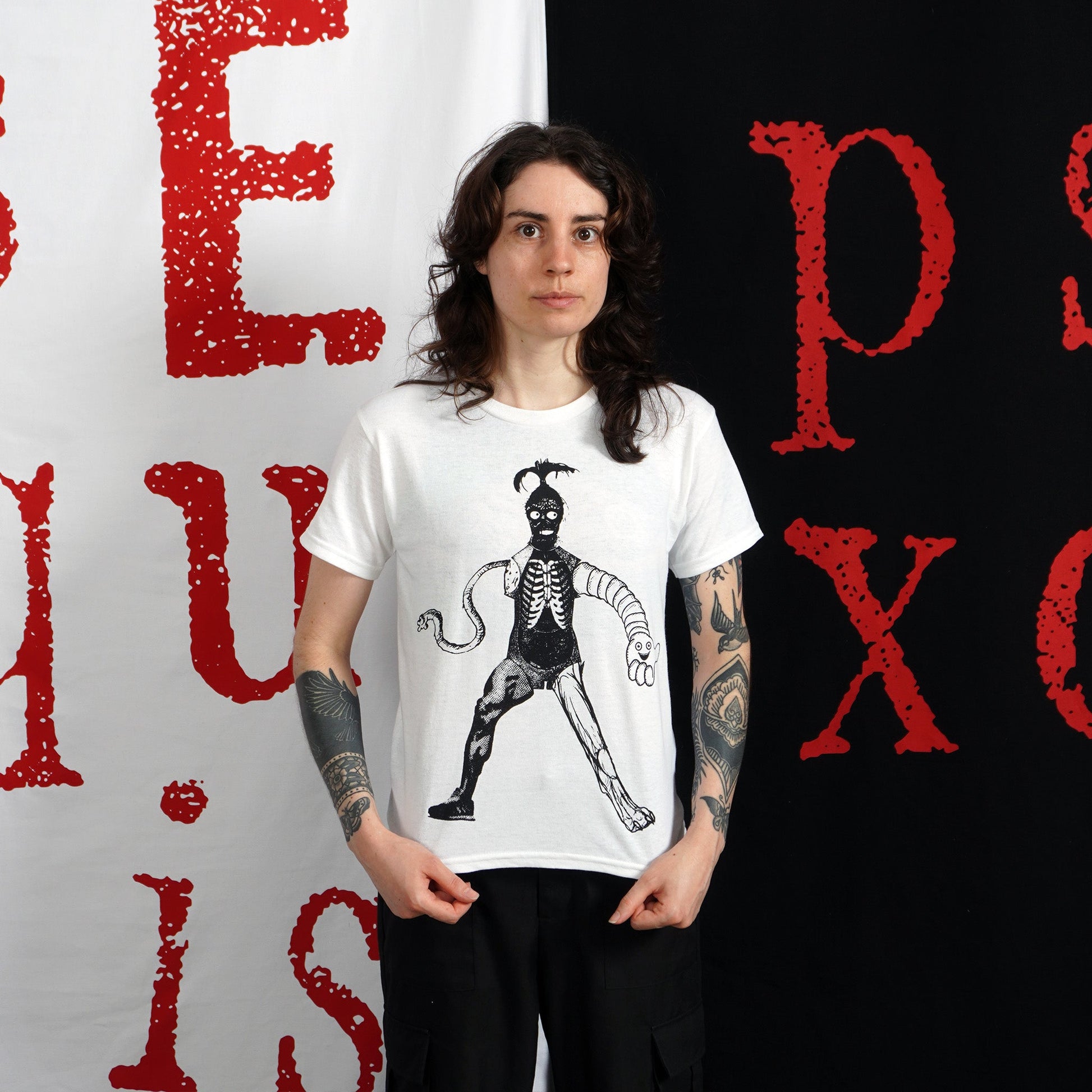 Shrunken Squiggle Baby Tee