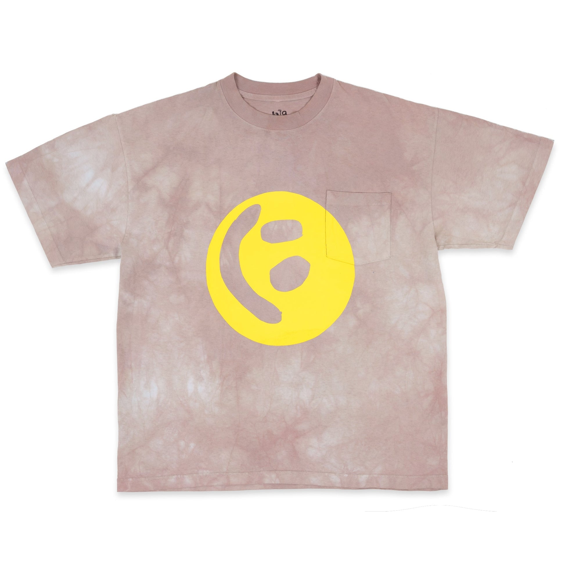 Big Smiley Pocket Tee [Dusty Rose]