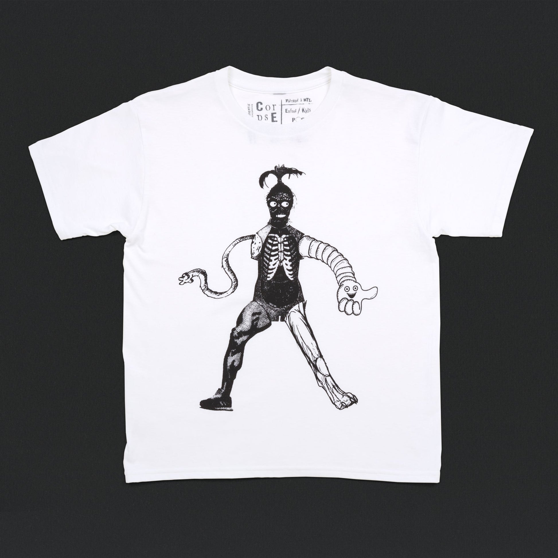 Shrunken Squiggle Baby Tee