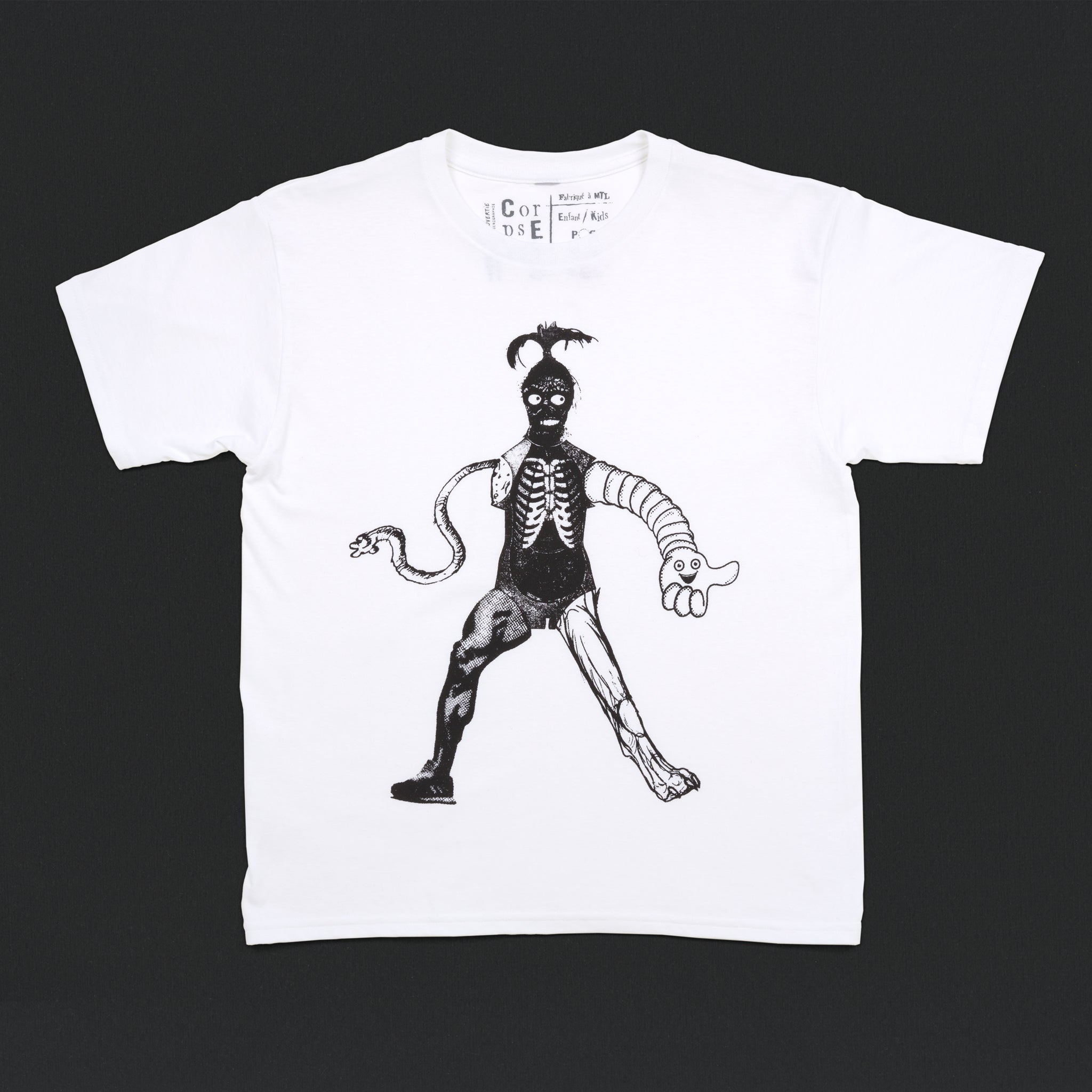 Shrunken Squiggle Baby Tee