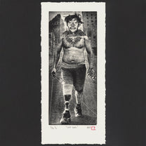 &quot;Lost Soul&quot; Woodblock Print