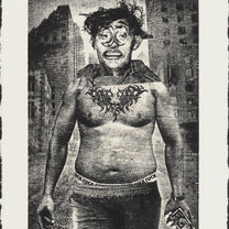 &quot;Lost Soul&quot; Woodblock Print