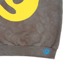 Big Smiley Crewneck Sweater [Mudstone]