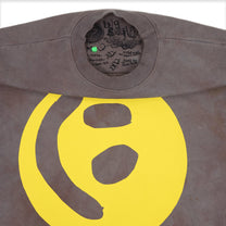 Big Smiley Crewneck Sweater [Mudstone]