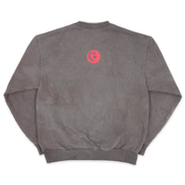Big Smiley Crewneck Sweater [Mudstone]