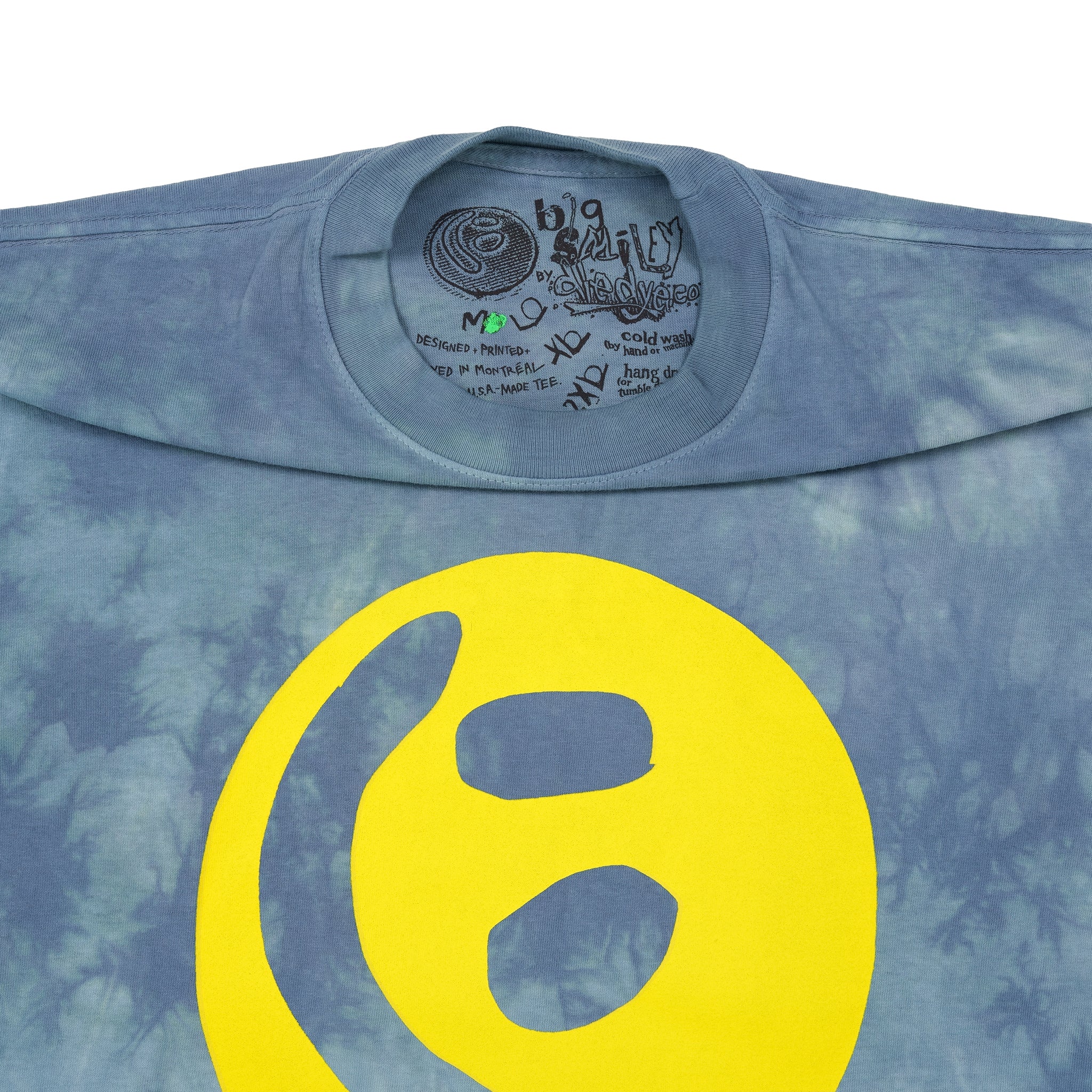 Big Smiley Tee [Navy]