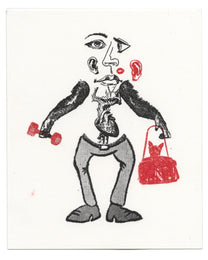 "Organ Monkey 2" Original CE Print