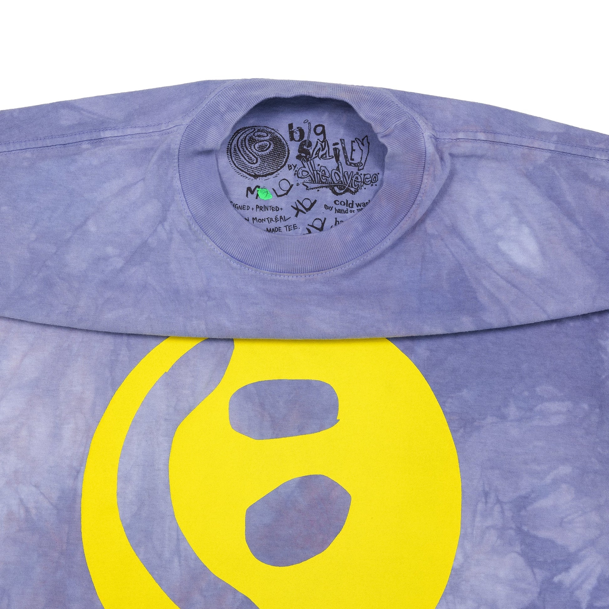 Big Smiley Tee [Periwinkle]