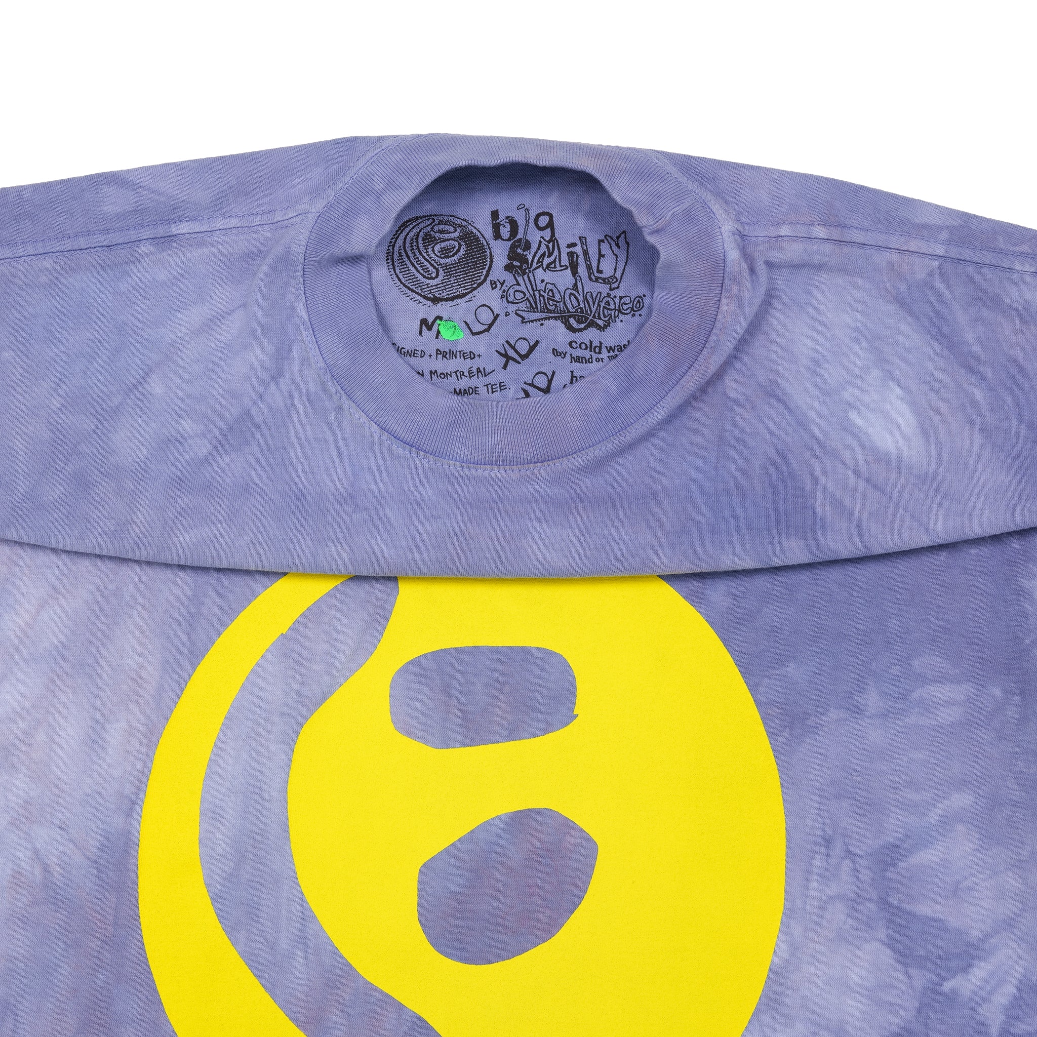 Big Smiley Tee [Periwinkle]