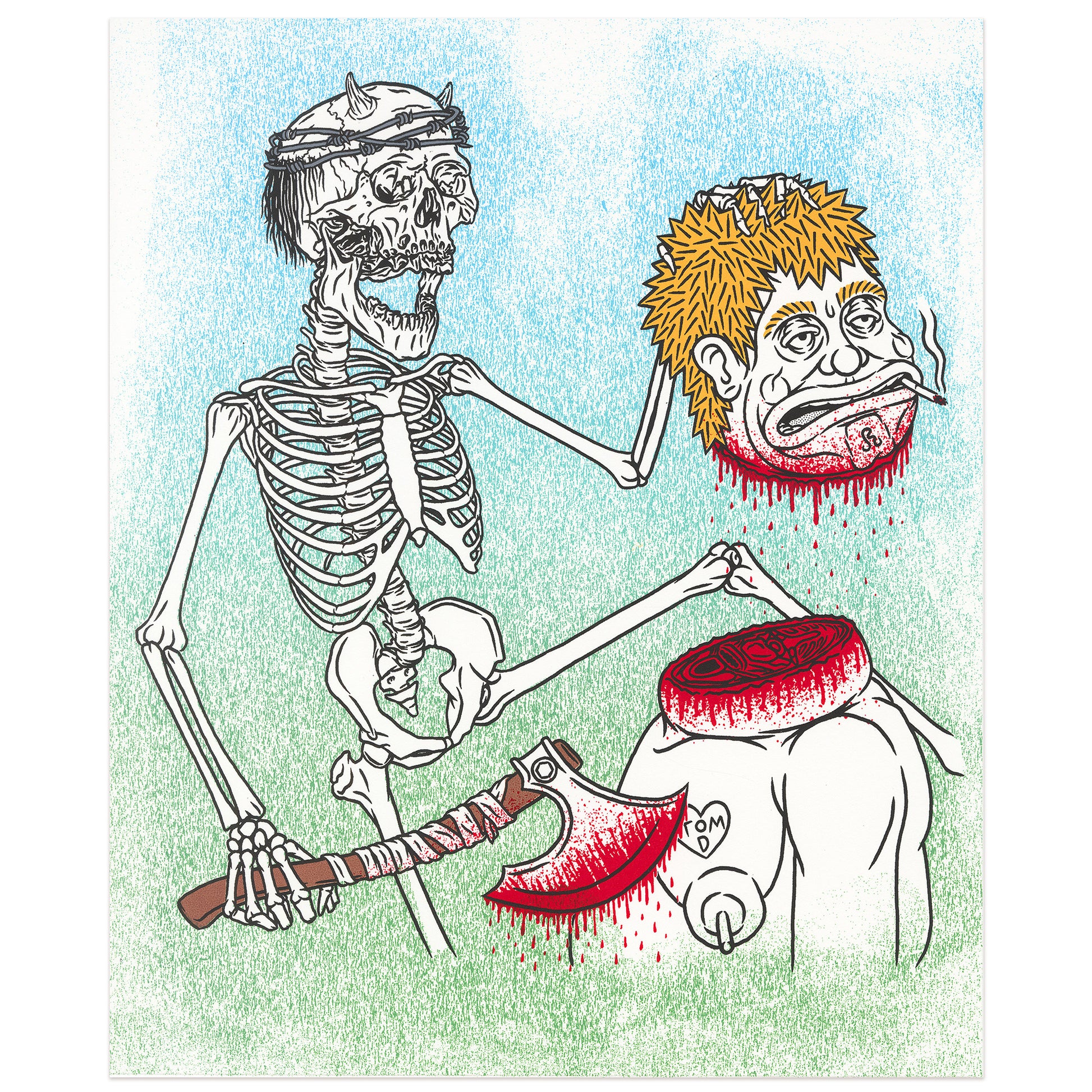 &quot;Decapitation&quot; Screenprint