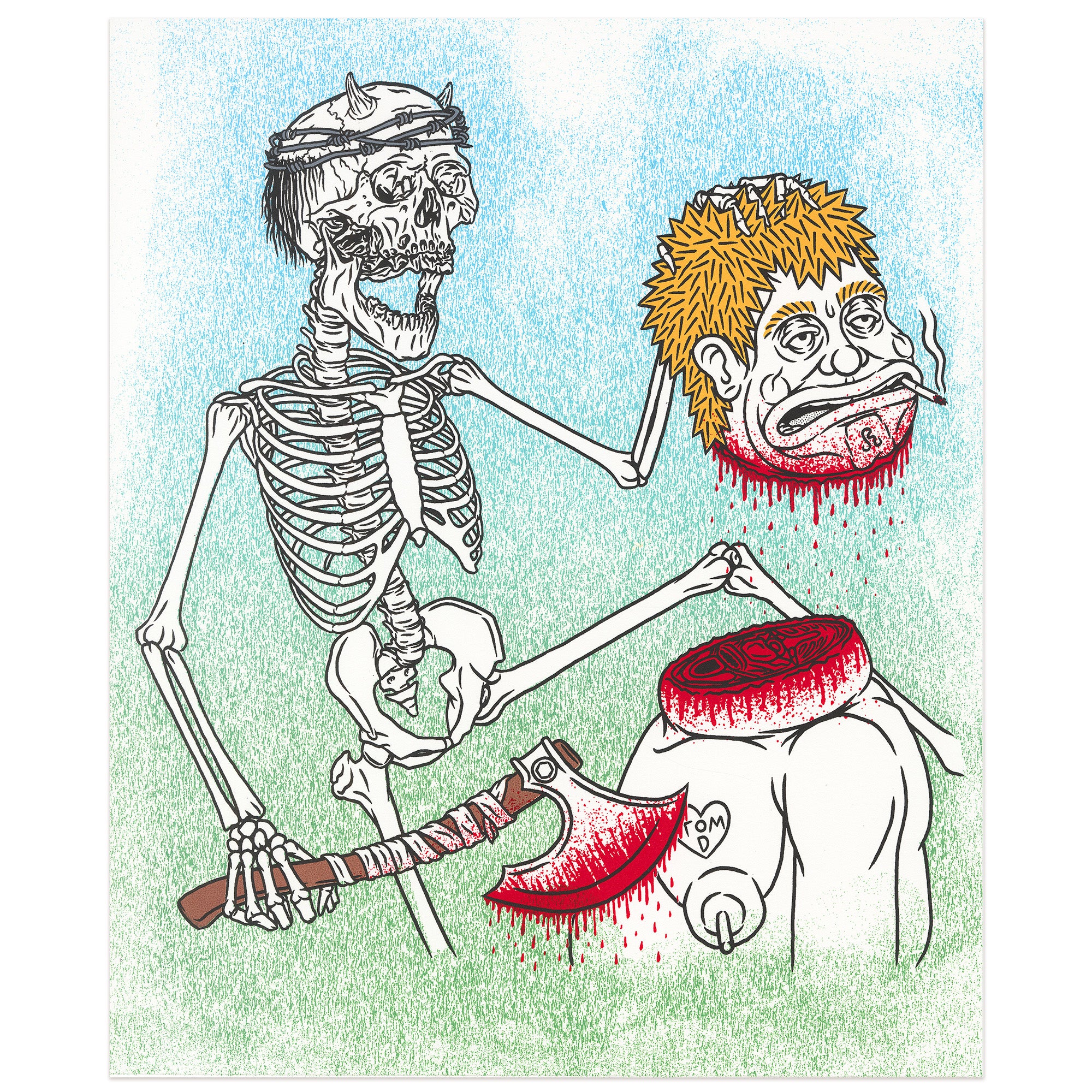 &quot;Decapitation&quot; Screenprint