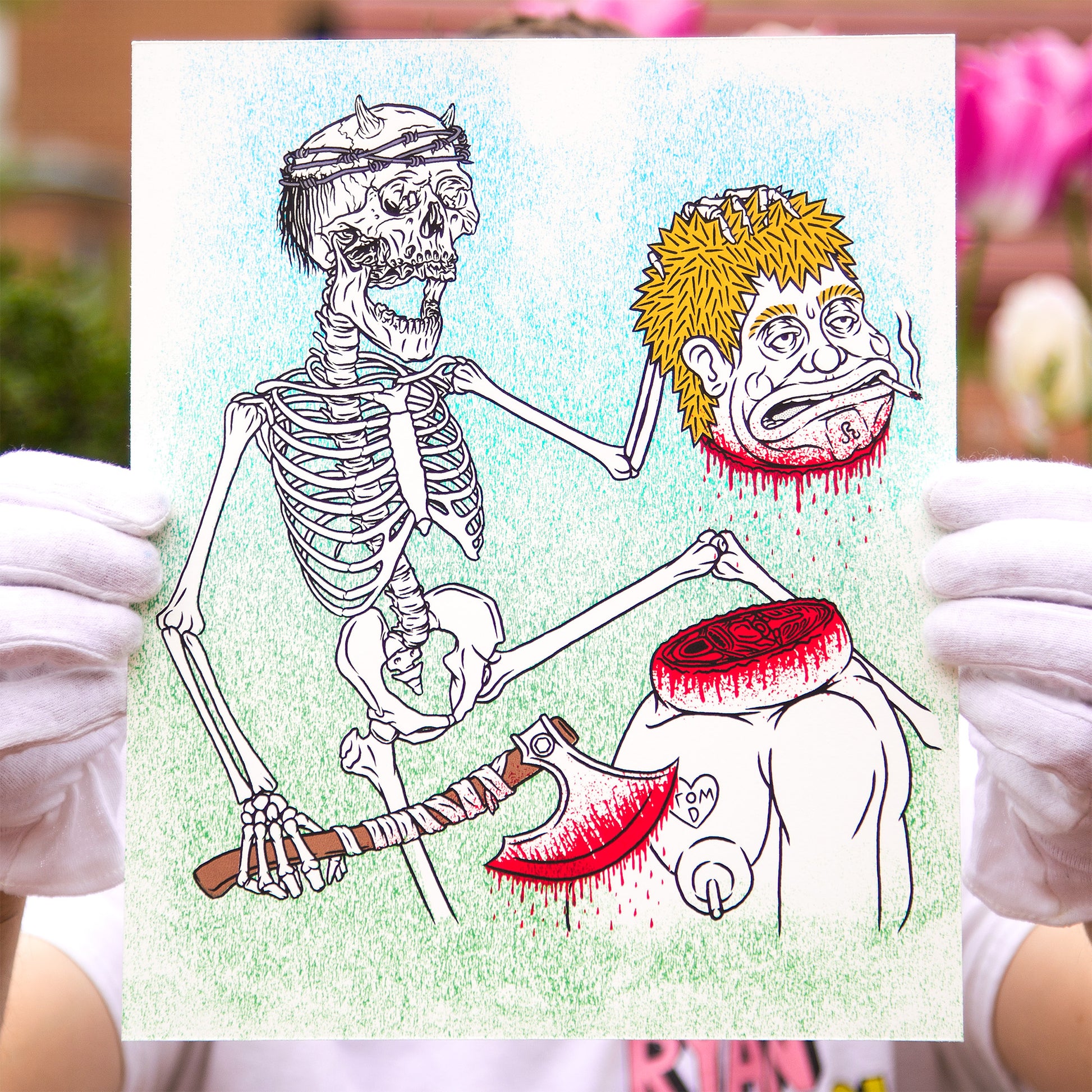 &quot;Decapitation&quot; Screenprint