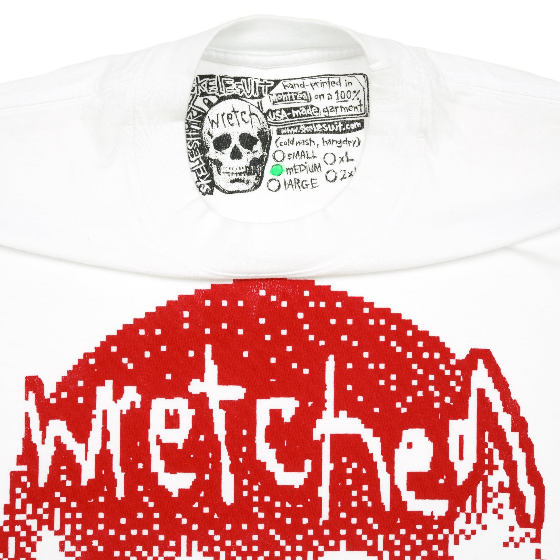 Skull Logo Tee [White]