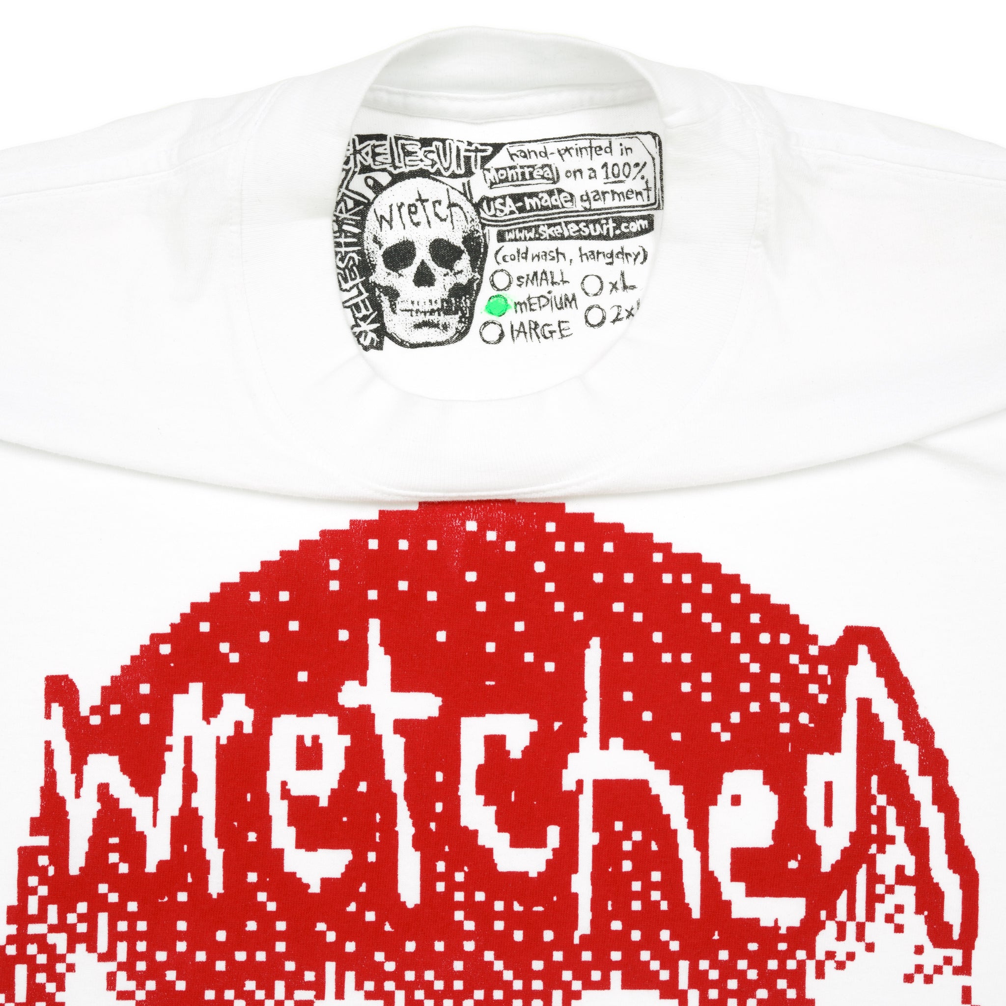 Skull Logo Tee [White]